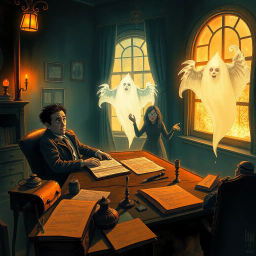 Spectral Contracts: Who You Gonna Call? - Text-based game