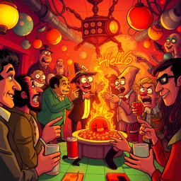 Whose Hello is It Anyway? - Text-based game