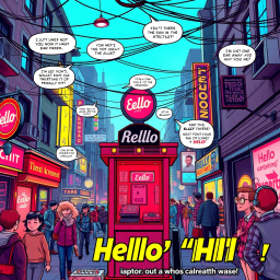 Whose Hello Is It Anyway? - Text-based game