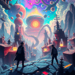 Spectrum Wars: Which Dimension Is It Anyway? - Text-based game