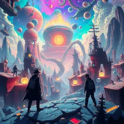 Spectrum Wars: Which Dimension Is It Anyway? - Text-based game
