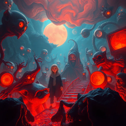 Whose Nightmare Is It Anyway? - Text-based game