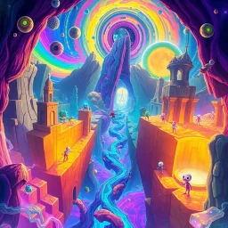 Spectrum Wars: Which Dimension Is It Anyway? - Text-based game