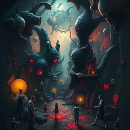 Whose Nightmare Is It Anyway? - Text-based game