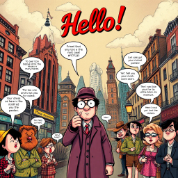 Whose Hello Is It Anyway? - Text-based game