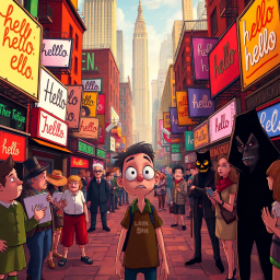 Whose Hello Is It Anyway? - Text-based game