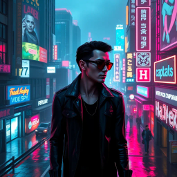 Neon Noir: The Pulse of Betrayal - Text-based game