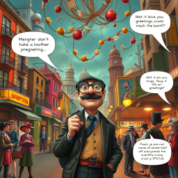 Whose Hello is it Anyway? - Text-based game