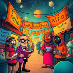 Whose Hello is It Anyway? - Text-based game