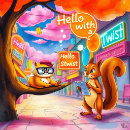 Whose Hello is it Anyway? - Text-based game