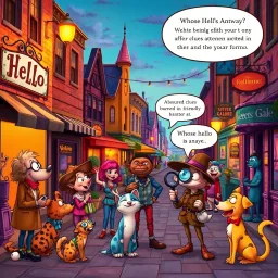 Whose Hello Is It Anyway? - Text-based game