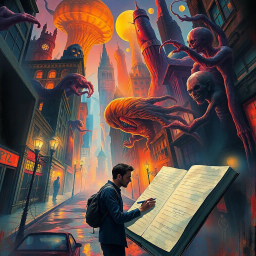 Nightmare Ledger: Who's Dreaming Anyway? - Text-based game