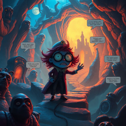 Whose Nightmare Is It Anyway? - Text-based game