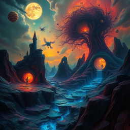 Dreamscape: Whose Nightmare is it Anyway? - Text-based game