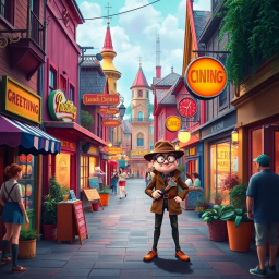 Interactive Mystery text games