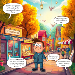 Mystery Comedy text games