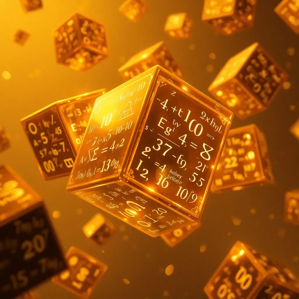 Spinning Cubes of Math