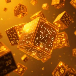 Spinning Cubes of Math - Text-based game