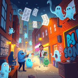 Paranormal Comedy text games