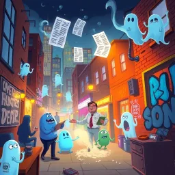 Spectral Contracts: Who You Gonna Call? - Text-based game