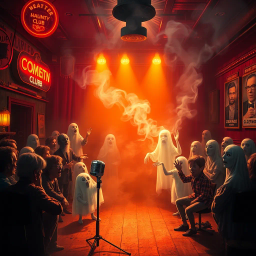 Hello, Whose Ghost Is It Anyway? - Text-based game