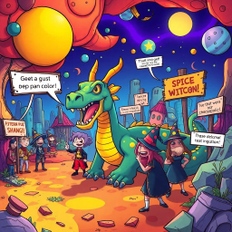 Interactive Comedy RPG text games