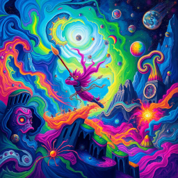 Spectrum Wars: Which Dimension Is It Anyway? - Text-based game