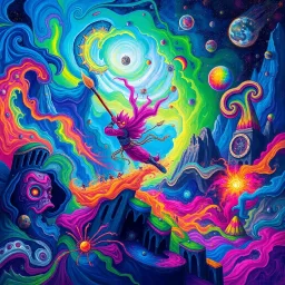 Spectrum Wars: Which Dimension Is It Anyway? - Text-based game