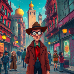 Mystery & Comedy text games