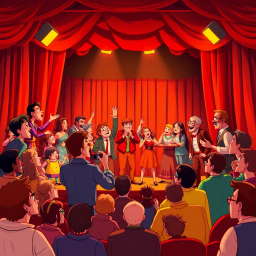 Improvisational Adventure text games