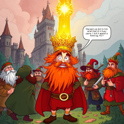 Whose Crown Is It Anyway? - Text-based game