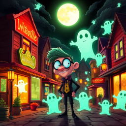 Hello, Whose Ghost Is It Anyway? - Text-based game