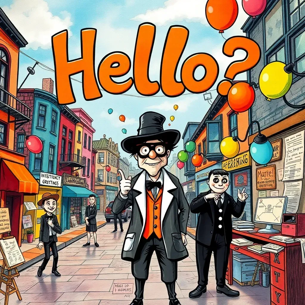 Who’s Hello Is It Anyway?