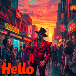 Whose Hello Is It Anyway? - Text-based game