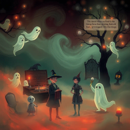 Whose Ghost Is It Anyway? - Text-based game