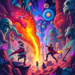 Spectrum Wars: Which Dimension Is It Anyway? - Text-based game