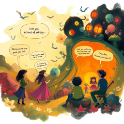 Echoes of Whimsy - Text-based game