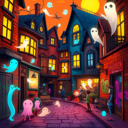 Supernatural Comedy text games