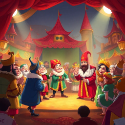 Political Satire text games