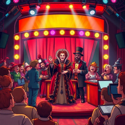 Meta Comedy text games