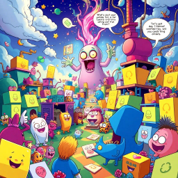 Mirthful Mayhem: Who's Hello Is It Anyway? - Text-based game