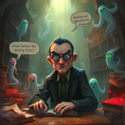 Hello, Whose Ghost Is It Anyway? - Text-based game