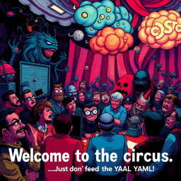 Tech Satire text games