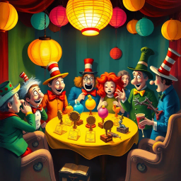 Whimsical Whodunit - Text-based game