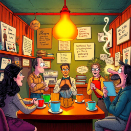 Absurd Comedy text games