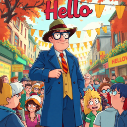Whose Hello Is It Anyway? - Text-based game