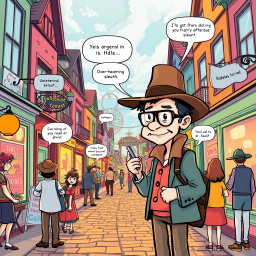 Whose Hello Is It Anyway? - Text-based game