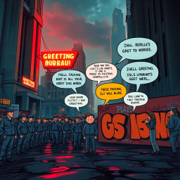 Social Satire text games