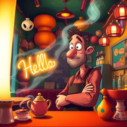 Whose Hello Is It Anyway? - Text-based game