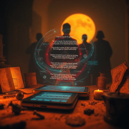 Messages from the Unknown - Text-based game